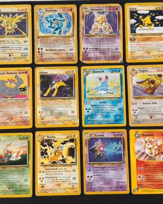 Lotto Carte Pokemon vintage vari set e lingue