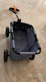 Carrello Carretto Rimorchio Portaoggetti traino