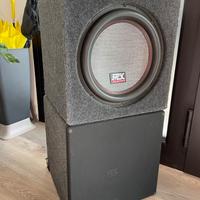 MTX Audio TX8 12” – 2 Subwoofer in Cassa Chiusa