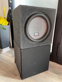 MTX Audio TX8 12” – 2 Subwoofer in Cassa Chiusa