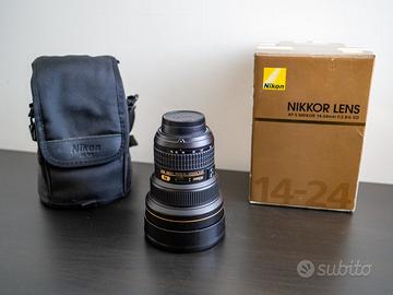 Ottica nikon AF-S Nikkor 14-24mm f2.8G ED - NITAL