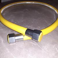 Tubo flessibile gas F/F inox per piano cottura