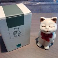 Gatto Thun con fiocco rosso + scatola originale