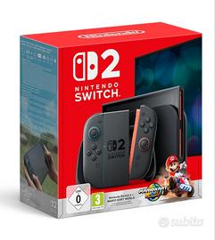 Nintendo  swich 2 +mario kart  con garanzia 