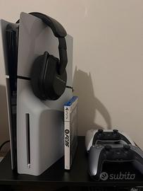 Ps5 combo /turtle beach/ 2 controller/ fifa26