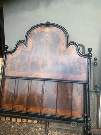 Letto matrimoniale del 1700  in ferro