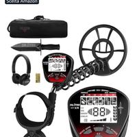 Metal detector+pinpointer+paletta per sabbia 