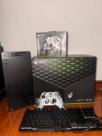 Xbox series x + controller +  tastiera gaming