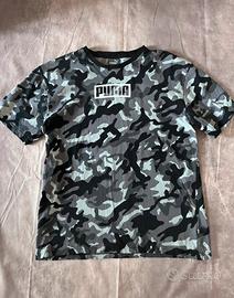 Puma tshirt Rebel Camo taglia S uomo