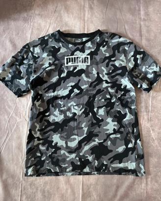 Puma tshirt Rebel Camo taglia S uomo