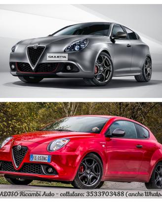 Ricambi alfa romeo giulietta-mito 2012-2023