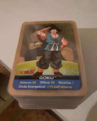 100 Lamincards di Dragon Ball Z (Tutte Singole)