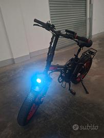 bici elettrica Argento mini max Ggt