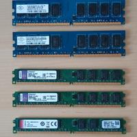 memorie RAM DDR2 per PC