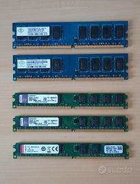 memorie RAM DDR2 per PC