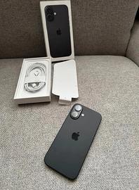 IPHONE 16 BLACK 128GB COME NUOVO 