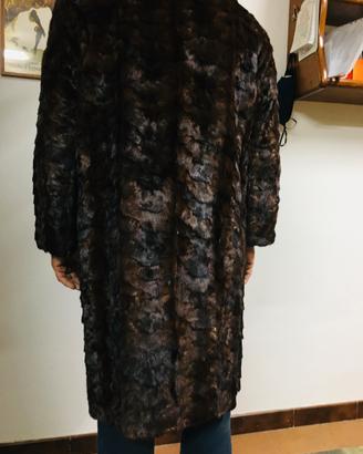 Pelliccia Astracan Marrone