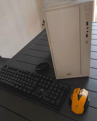 PC fisso+ tastiera e mouse gaming