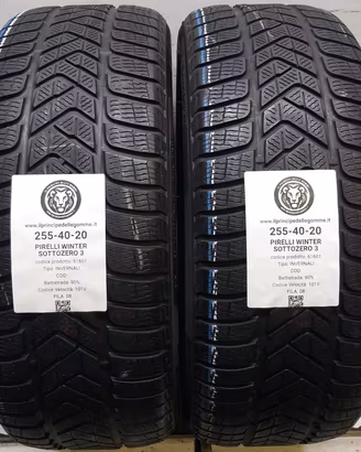 2 GOMME 255 40 20 PIRELLI A61601