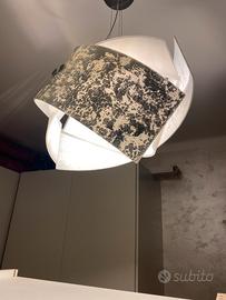 Lampadario e coppia di abat-jour
