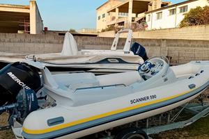 Gommone Scanner 5,90mt-Mercury 150CV nuovo 2026