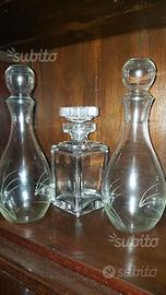 Bottiglie cristallo