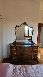 Camera da letto vintage completa