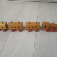 trenino di legno