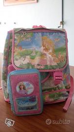 Zaino e astuccio barbie