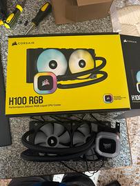 CORSAIR H100 RGB DISSIPATORE A LIQUIDO 240mm