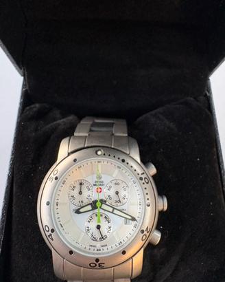 Orologio swiss military crono in titanio