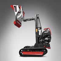 Motocarriola con pala