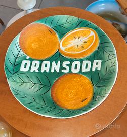 piatto pubblicitario Oransoda 
