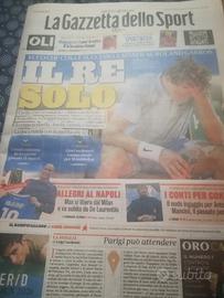 La Gazzetta dello Sport: Jannik Sinner 29/5/2026