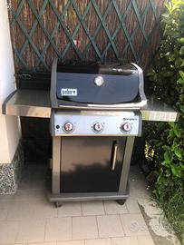 Bbq a gas Weber
