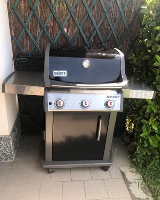 Bbq a gas Weber