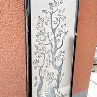 Specchio con disegno 