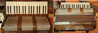 FISARMONICA SETTIMIO SOPRANI  34 TASTI - 48 BASSI