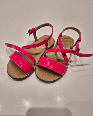 Sandalo bambina Bonpoint 25 fucsia