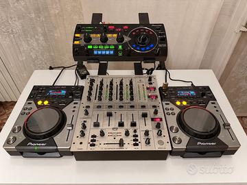 Setup DJ Pioneer CDJ-400 RMX-1000 completo