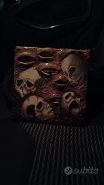 Quadro Horror Dark Art - Teschi e Volti - HandMade