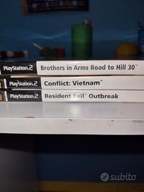 3 Videogiochi PS2 senza manuale
