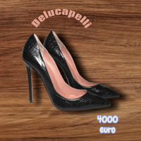 Decollete Coccodrillo  "Exotica" Delucapelli