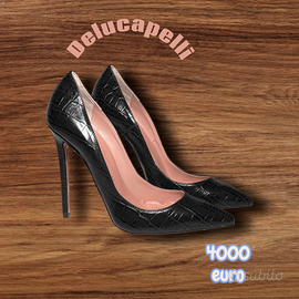 Decollete Coccodrillo  "Exotica" Delucapelli