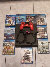 PS4 da 800gb con controller +9 giochi