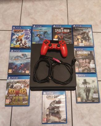 PS4 da 800gb con controller +9 giochi