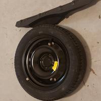 Ruota di scorta + Crick peugeuot 208