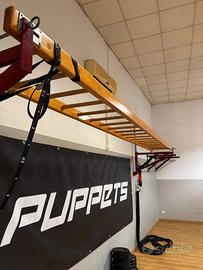 Scala da parete per allenamento