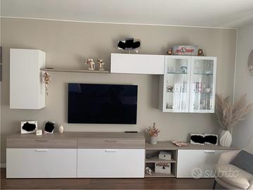 Parete attrezzata soggiorno Zalf