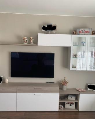 Parete attrezzata soggiorno Zalf
